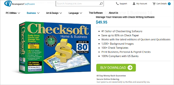 checksoft home & business software download